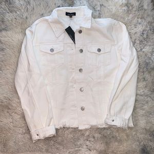 Lea & Viola White Jean Jacket